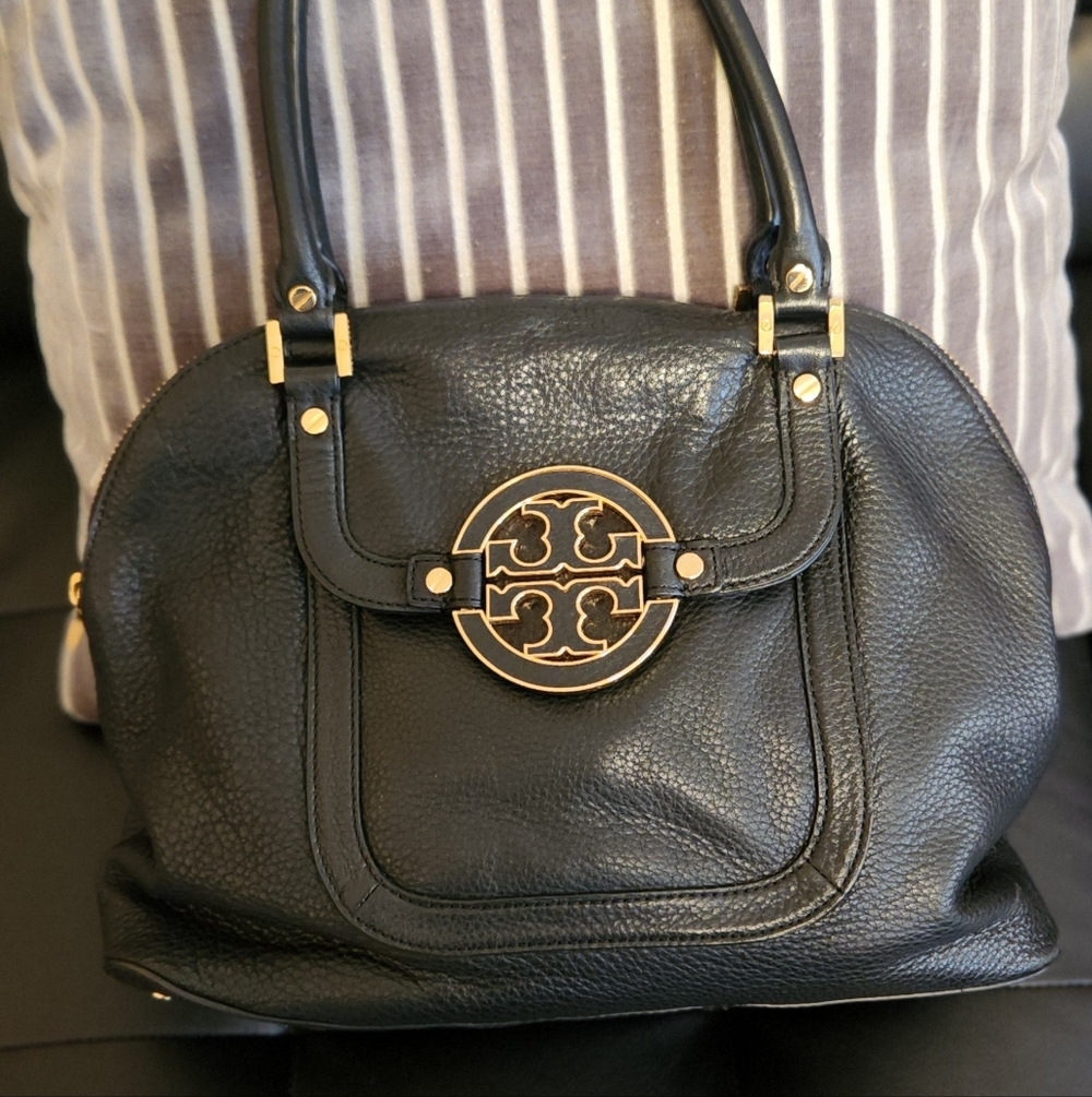 Tory Burch Black Leather Bag
